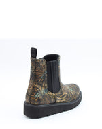 Heavenly Feet Triton Chelsea Ankle Boot Black/Bronze