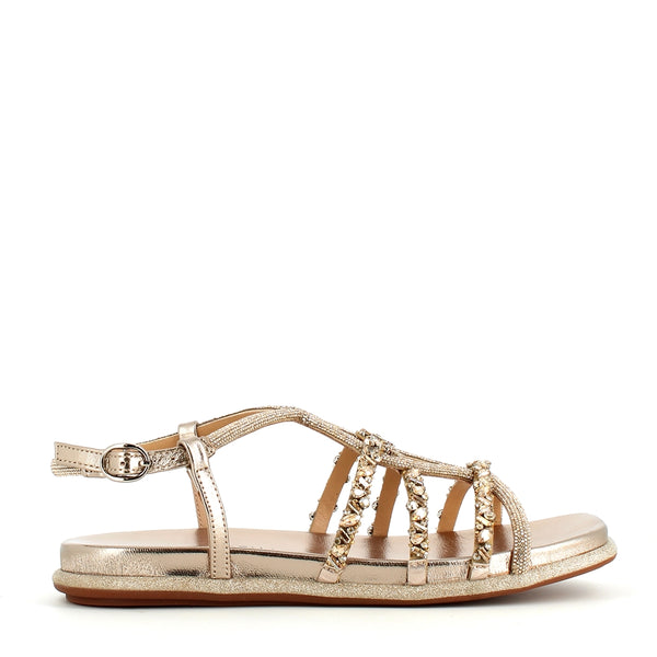 Alma En Pena Gladiator Diamante Sandal Bronze