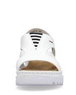 Rieker Wedge Nautical Sandal White