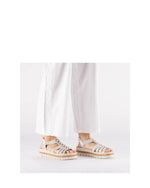 Rieker Summer Sandal Fog Glitter Silver