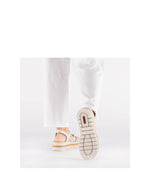 Rieker Summer Sandal Fog Glitter Silver