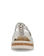 Rieker Summer Sandal Fog Glitter Silver