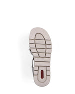 Rieker Summer Sandal Fog Glitter Silver