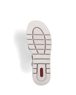 Rieker Low Wedge Elasicated Sandal Shell Moss