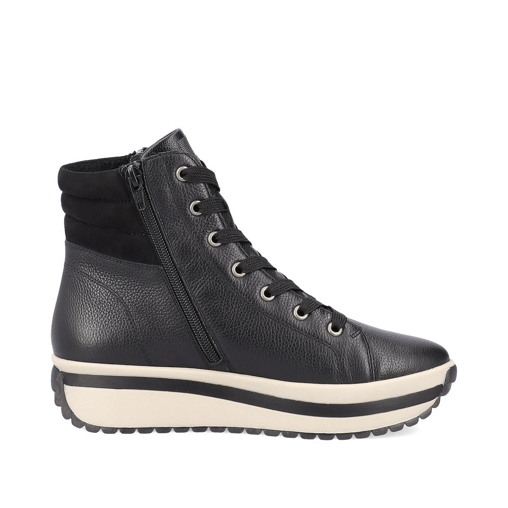 Rieker R-Evolution High Top Winter Boot Black