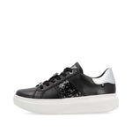 Rieker R-Evolution Flatfom Trainer Black Glitter