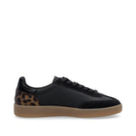 Rieker Classic Logo Trainer Black Antic Leopard