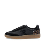 Rieker Classic Logo Trainer Black Antic Leopard