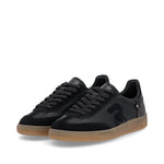 Rieker Classic Logo Trainer Black Antic Leopard