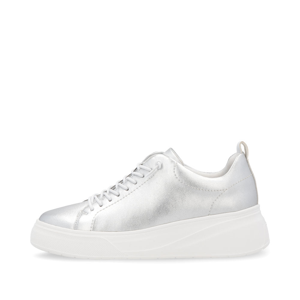 Rieker Sport Classic Trainer Silver/White