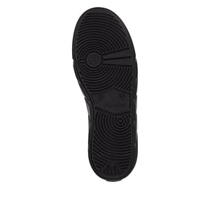 Rieker Sport Laced Wedge Trainer Cherry Patent