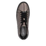 Rieker Sport Laced Wedge Trainer Pewter