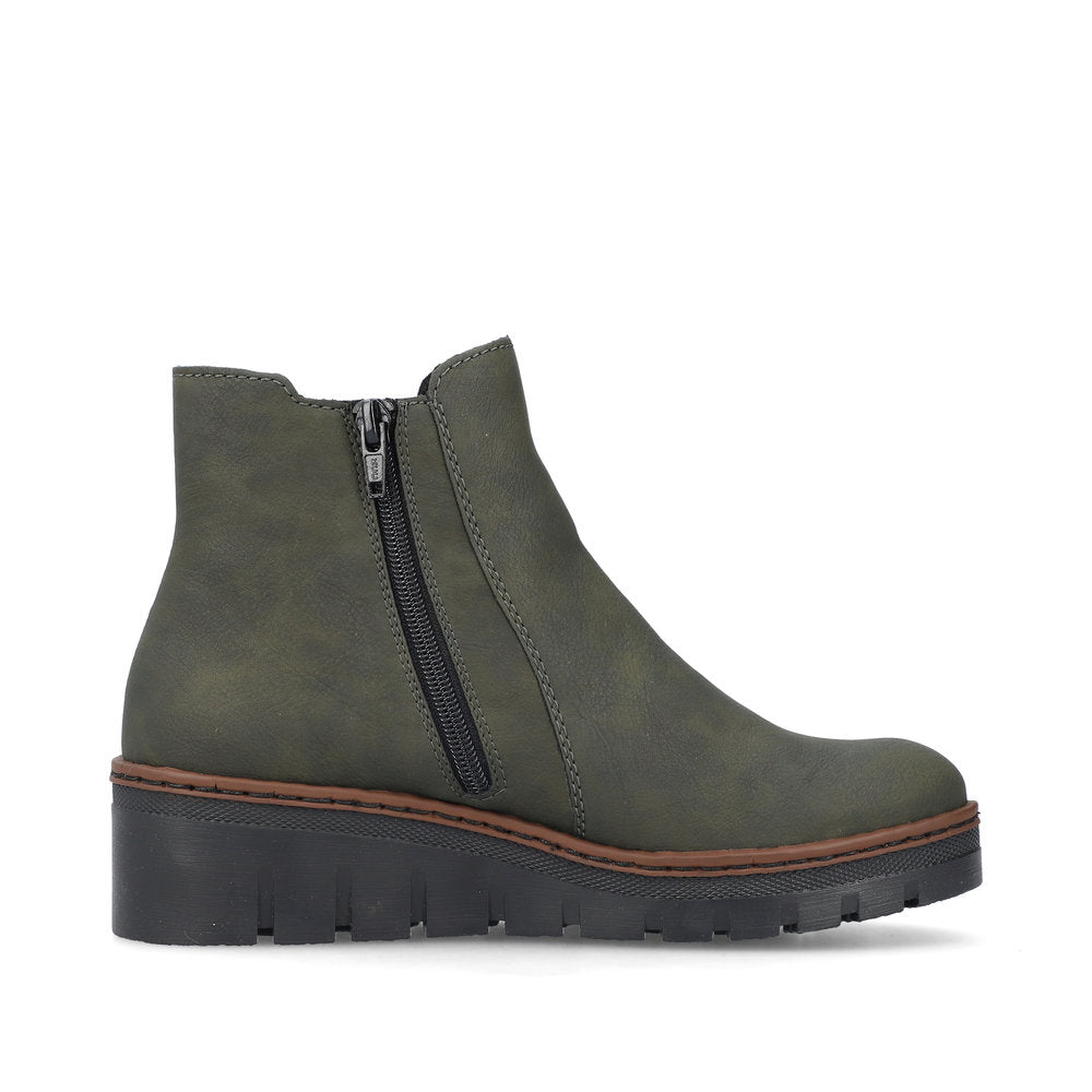 Rieker Chelsea Ankle Boot Forest Green