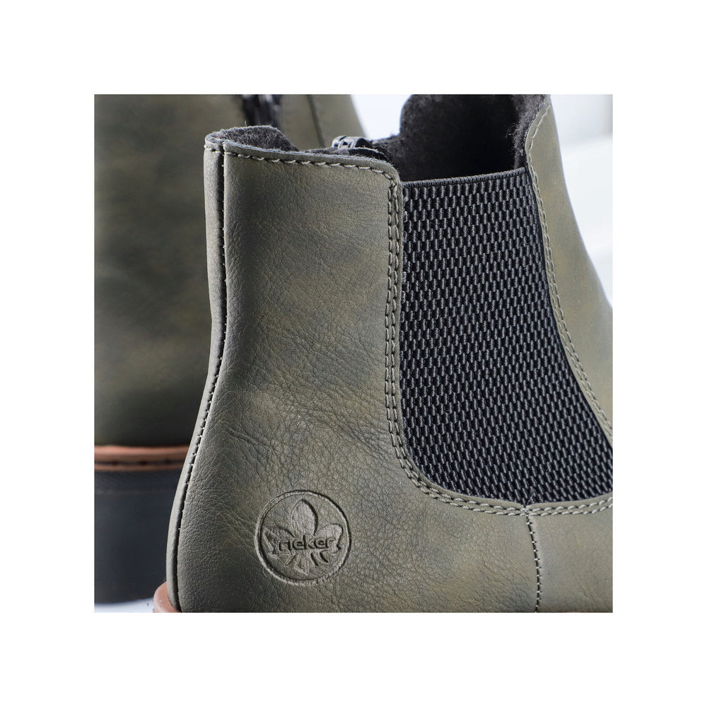 Rieker Chelsea Ankle Boot Forest Green