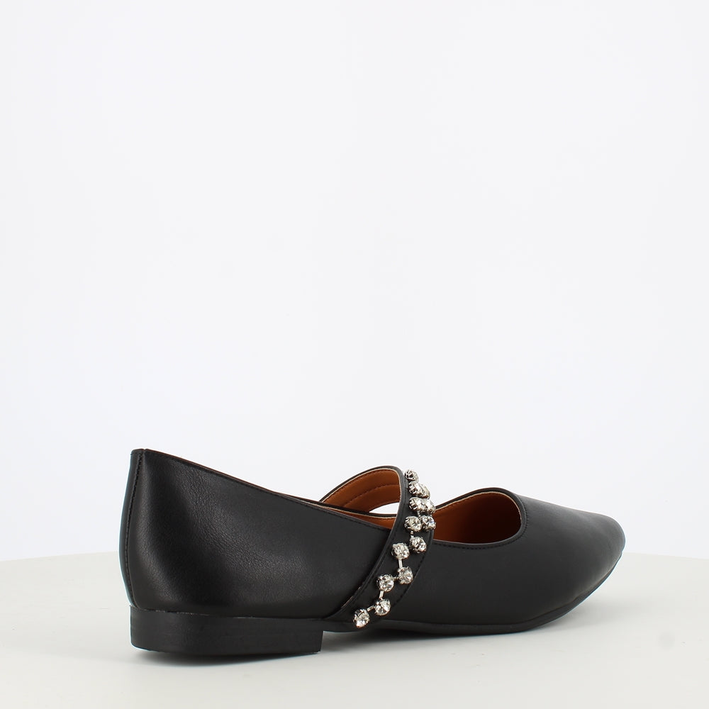 Cinders Edit Mary Jane Crystal Black – Cinders Shoe Heaven