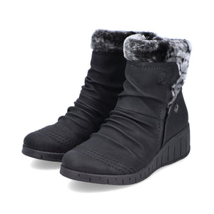 Rieker Tex Winter Ankle Boot Black