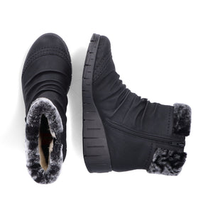 Rieker Tex Winter Ankle Boot Black