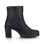 Rieker Classic Platform Ankle Boot Black