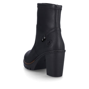 Rieker Classic Platform Ankle Boot Black