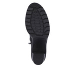 Rieker Classic Platform Ankle Boot Black