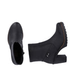 Rieker Classic Platform Ankle Boot Black