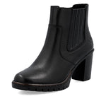 Rieker High Chelsea Ankle Boot Black