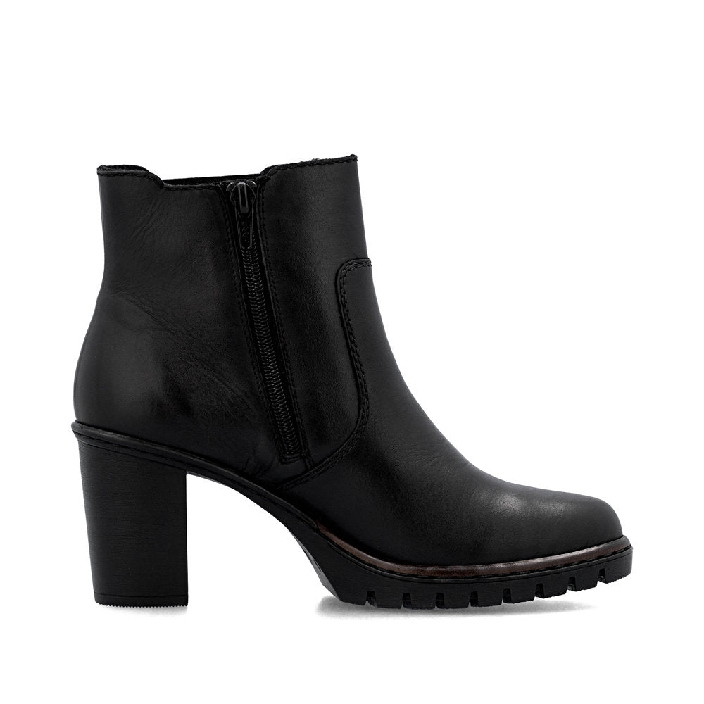 Rieker High Chelsea Ankle Boot Black