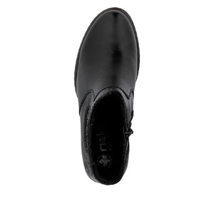 Rieker High Chelsea Ankle Boot Black