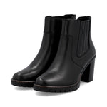 Rieker High Chelsea Ankle Boot Black