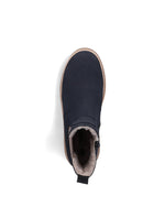Rieker Chelsea Wedge Ankle Boot Navy