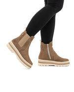 Rieker Chelsea Wedge Ankle Boot Wood