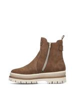 Rieker Chelsea Wedge Ankle Boot Wood