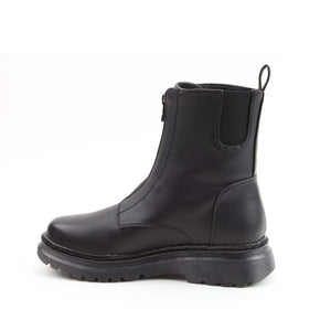 Heavenly Feet Yolanda Zip Boot Black