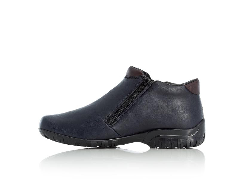 Rieker Low Ankle Boot Navy