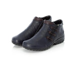 Rieker Low Ankle Boot Navy