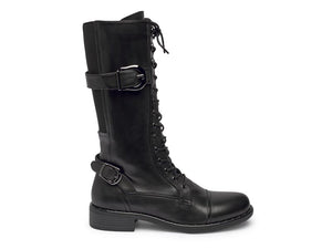 Regarde Le Ciel Roxana Mid Calf Boot Black